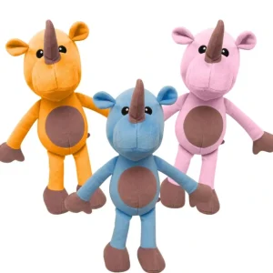 Snugarooz Robbie the Rhino Plush Dog Toy - Pet Home | The Perfect Pet Supplies Shopping Experience