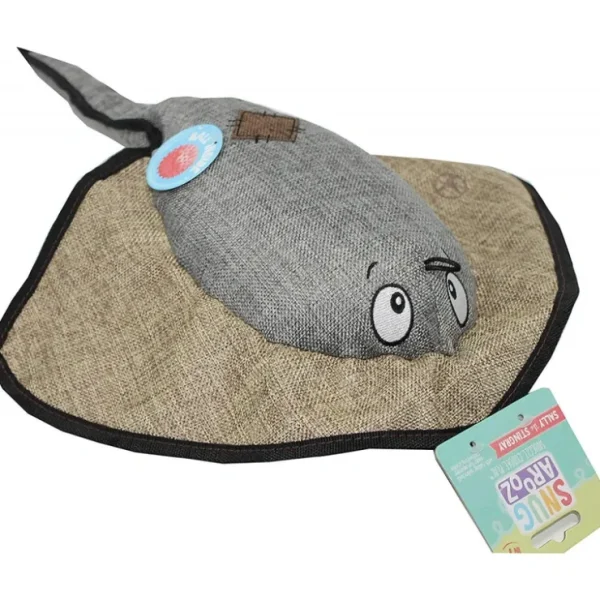Snugarooz Sally the Stingray Plush Dog Toy - Pet Home | The Perfect Pet Supplies Shopping Experience