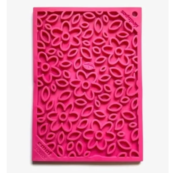 Soda Pup Flower Lick Mat Pink (Small) - Pet Home | The Perfect Pet Supplies Shopping Experience