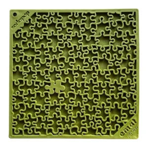 Sodapup Green Jigsaw Lickmat for Dog or Cat - Pet Home | The Perfect Pet Supplies Shopping Experience