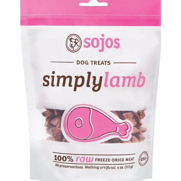 Sojos Simply Lamb Freeze Dried Dog Treats - Pet Home | The Perfect Pet Supplies Shopping Experience