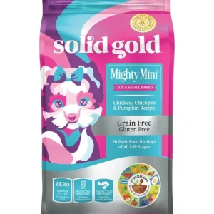 Solid Gold Grain Free Mighty Mini Chicken, Chickpea, &Pumpkin Toy &Small Breed Dry Dog Food - Pet Home | The Perfect Pet Supplies Shopping Experience