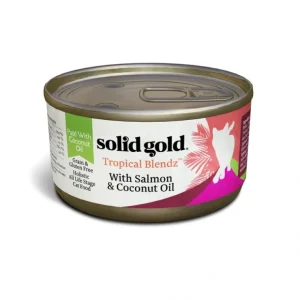 Solid Gold Tropical Blendz Grain Free Pate with Salmon &Coconut Oil Canned Cat Food - Pet Home | The Perfect Pet Supplies Shopping Experience