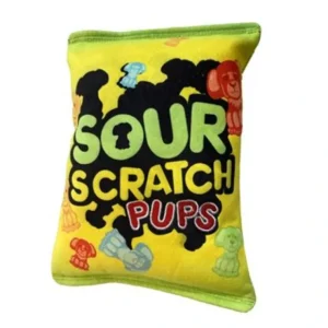 Sour Scratch Pups Dog Toy (Double Sided) - Pet Home | The Perfect Pet Supplies Shopping Experience