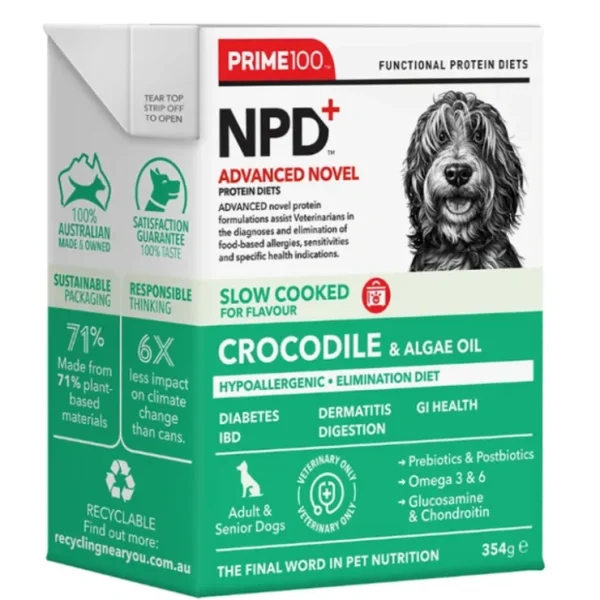 SPD Slow Cooked Crocodile & Algae Oil 354g x12 - Pet Home | The Perfect Pet Supplies Shopping Experience