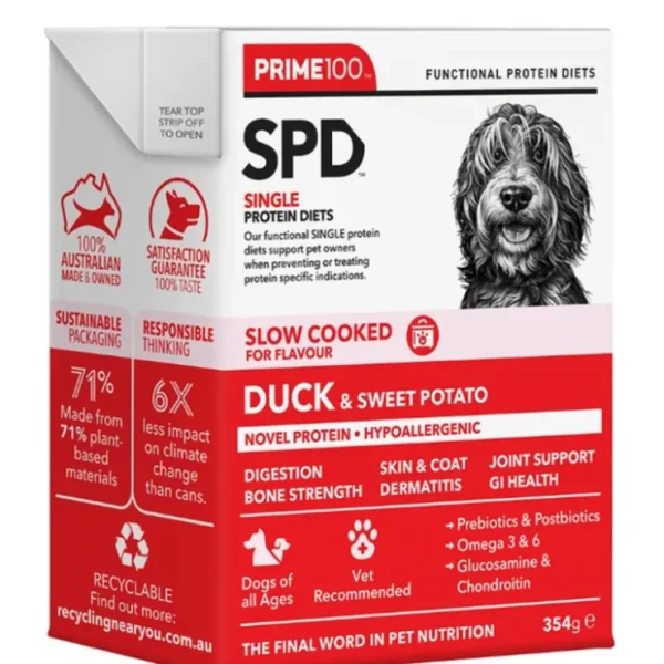 SPD Slow Cooked Duck & Sweet Potato 354g x12 - Pet Home | The Perfect Pet Supplies Shopping Experience