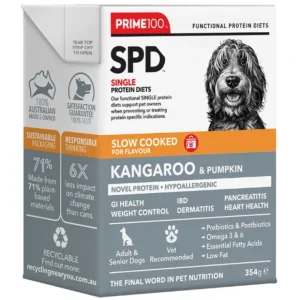 SPD Slow Cooked Kangaroo & Pumpkin 354g x12 - Pet Home | The Perfect Pet Supplies Shopping Experience