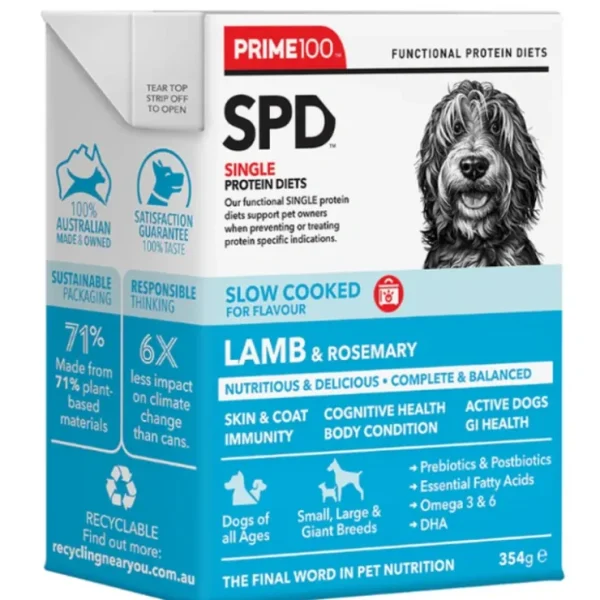 SPD Slow Cooked Lamb & Rosemary 354g x12 - Pet Home | The Perfect Pet Supplies Shopping Experience
