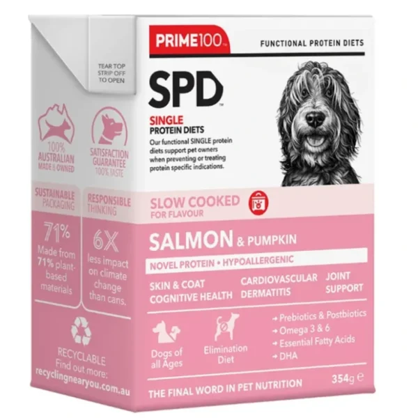 SPD Slow Cooked Salmon & Pumpkin 354g x12 - Pet Home | The Perfect Pet Supplies Shopping Experience
