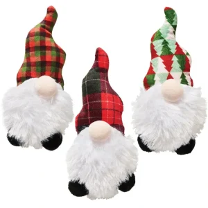 SPOT, Holiday Gnome w Catnip - 6" Asst. - Catnip Cat Toy - Pet Home | The Perfect Pet Supplies Shopping Experience
