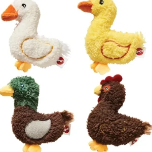 SPOT, Love the Earth, Barnyard Bird - Asst 4" - Chase Cat Toy - Pet Home | The Perfect Pet Supplies Shopping Experience