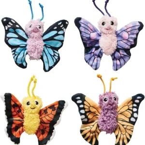SPOT, Love the Earth, Butterfly - Asst 4" - Chase Cat Toy - Pet Home | The Perfect Pet Supplies Shopping Experience