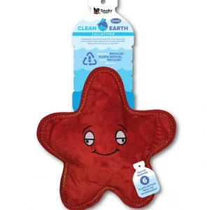 Spunky Pup Clean Earth Starfish Plush Dog Toy - Pet Home | The Perfect Pet Supplies Shopping Experience