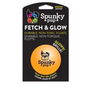 Spunky Pup Fetch & Glow Medium Ball - Pet Home | The Perfect Pet Supplies Shopping Experience