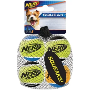 Squeak Tennis Balls - Extra Small - 4 Pk - Pet Home | The Perfect Pet Supplies Shopping Experience