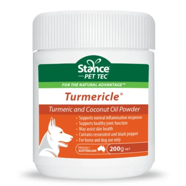 Stance Pet Tec Turmericle 200gm for horses and dog - Pet Home | The Perfect Pet Supplies Shopping Experience
