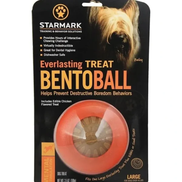 Starmark Everlasting Treat Bento Ball Dog Chew Toy - Pet Home | The Perfect Pet Supplies Shopping Experience
