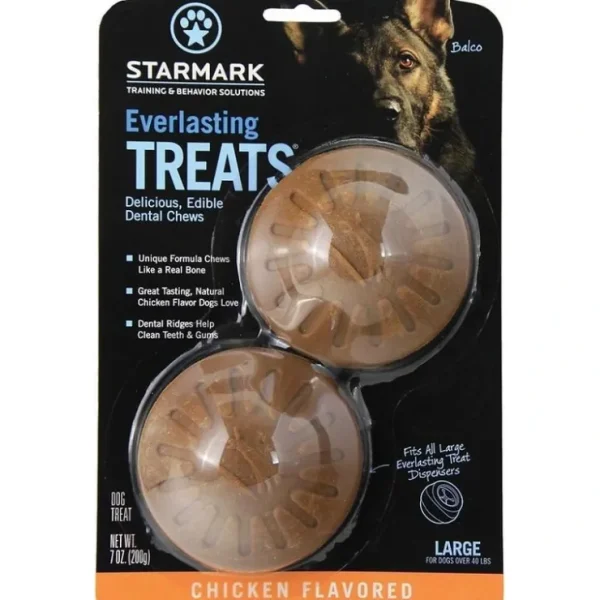 Starmark Everlasting Treats Chicken Flavor Dog Dental Chews - Pet Home | The Perfect Pet Supplies Shopping Experience