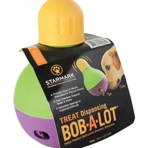 Starmark Treat Dispensing Bob-a-Lot Dog Toy - Pet Home | The Perfect Pet Supplies Shopping Experience