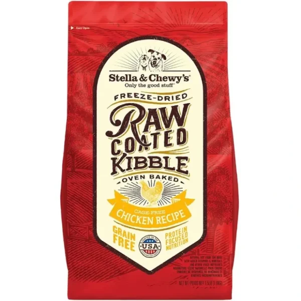 Stella & Chewy's Cage-Free Chicken Raw Coated Grain-Free Kibble Dry Do - Pet Home | The Perfect Pet Supplies Shopping Experience