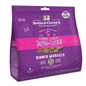 Stella & Chewy's, Cat Freeze-Dried Raw, Yummy Lickin' Salmon & Chicken Dinner Morsels - 510 g - Pet Home | The Perfect Pet Supplies Shopping Experience