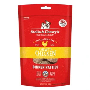 Stella & Chewy's, Dog Freeze-Dried Raw, Chewy's Chicken Dinner Patties - Pet Home | The Perfect Pet Supplies Shopping Experience