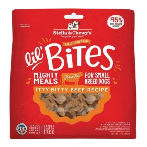 Stella & Chewy's, Dog Freeze-Dried Raw, Lil' Bites for Small Breeds, Itty Bitty Beef Recipe - 198 g - Pet Home | The Perfect Pet Supplies Shopping Experience