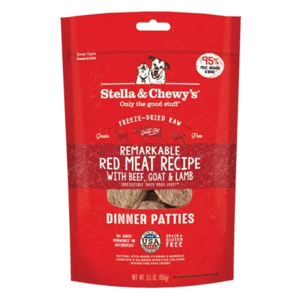 Stella & Chewy's, Dog Freeze-Dried Raw, Red Meat Dinner Patties - Pet Home | The Perfect Pet Supplies Shopping Experience