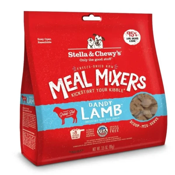 Stella & Chewy's Freeze Dried Raw Dandy Lamb Meal Mixers - Pet Home | The Perfect Pet Supplies Shopping Experience