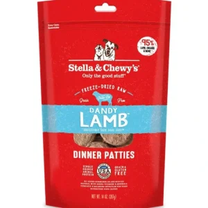 Stella & Chewy's Freeze-Dried Raw Dinner Patties for Dogs - Dandy Lamb Recipe - Pet Home | The Perfect Pet Supplies Shopping Experience