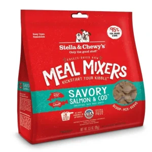 Stella & Chewy's Freeze-Dried Raw Meal Mixers Dog Food Topper - Savory Salmon & Cod Recipe - Pet Home | The Perfect Pet Supplies Shopping Experience
