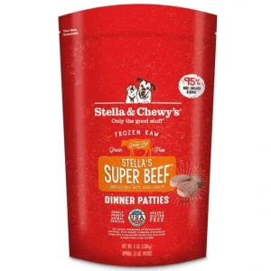 Stella & Chewy's Stella's Super Beef Frozen Raw Dinner Patties - Pet Home | The Perfect Pet Supplies Shopping Experience