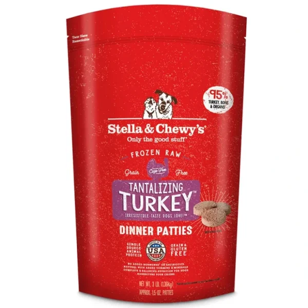 Stella Chewy's - Frozen Raw Turkey Formula for Dogs - PICK UP ONLY - Pet Home | The Perfect Pet Supplies Shopping Experience
