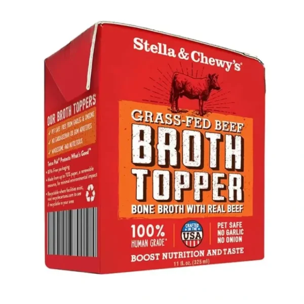 Stella Chewy's - Grass-Fed Beef Broth for Dogs - Pet Home | The Perfect Pet Supplies Shopping Experience
