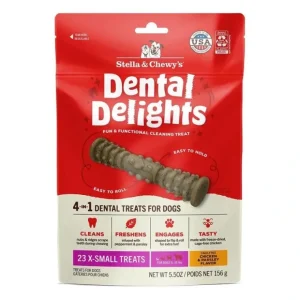 Stella Chewy's - X-Small Dental Delights for Dogs - Pet Home | The Perfect Pet Supplies Shopping Experience