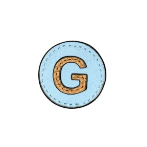 Strapets Leather Pins G - Blue and Sand - Pet Home | The Perfect Pet Supplies Shopping Experience