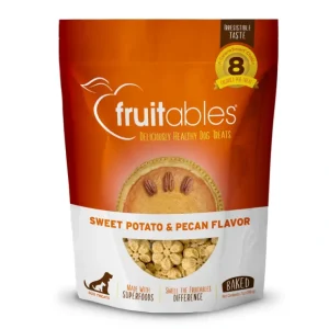 Sweet Potato & Pecan Baked Dog Treats from Fruitables, 7oz - Pet Home | The Perfect Pet Supplies Shopping Experience