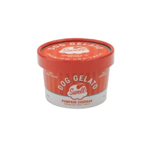 Swell Pumpkin Cheddar Frozen Gelato Dog Treat (4.5 oz) - Pet Home | The Perfect Pet Supplies Shopping Experience