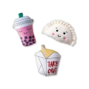 Take Me Out Mini 3 Piece Small Dog Toy Set with squeakers from Petshop - Pet Home | The Perfect Pet Supplies Shopping Experience