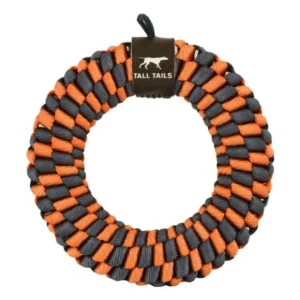 Tall Tails - Orange Braided Ring Dog Toy - Pet Home | The Perfect Pet Supplies Shopping Experience