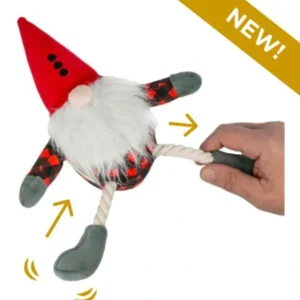 Tall Tails Gnome Pull-Through Rope Tug Dog Toy - Pet Home | The Perfect Pet Supplies Shopping Experience
