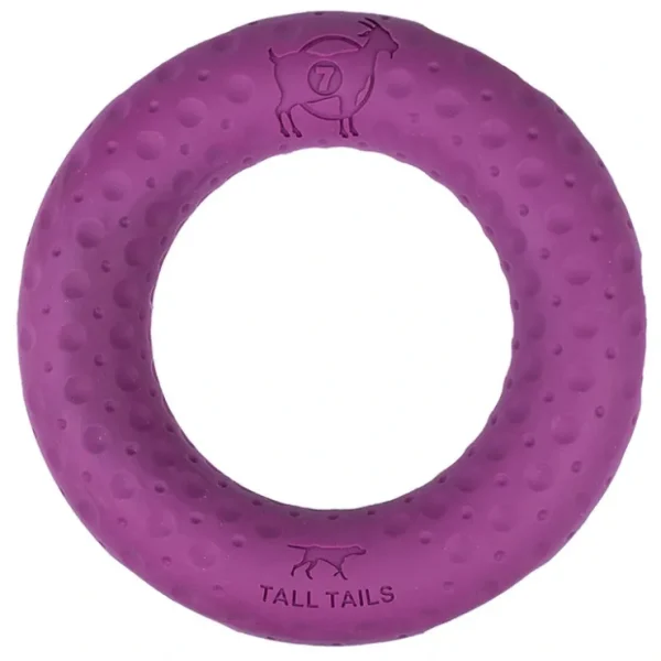 Tall Tails, GOAT Rubber Ring - 7" - Toss Dog Toy - Pet Home | The Perfect Pet Supplies Shopping Experience