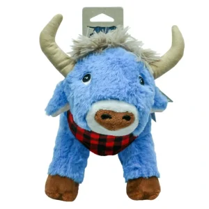 Tall Tails, Plush Blue Ox w/Crunch, Squeak & Crinkle - Plush Dog Toy - Pet Home | The Perfect Pet Supplies Shopping Experience