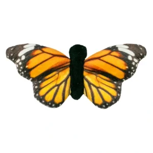 Tall Tails, Plush Monarch Butterfly Squeaker Toy - 6" - Plush Dog Toy - Pet Home | The Perfect Pet Supplies Shopping Experience