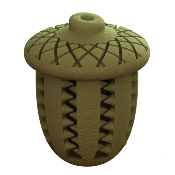 Tall Tails, Rubber Acorn - Green - 3" - Interactive Dog Toy - Pet Home | The Perfect Pet Supplies Shopping Experience
