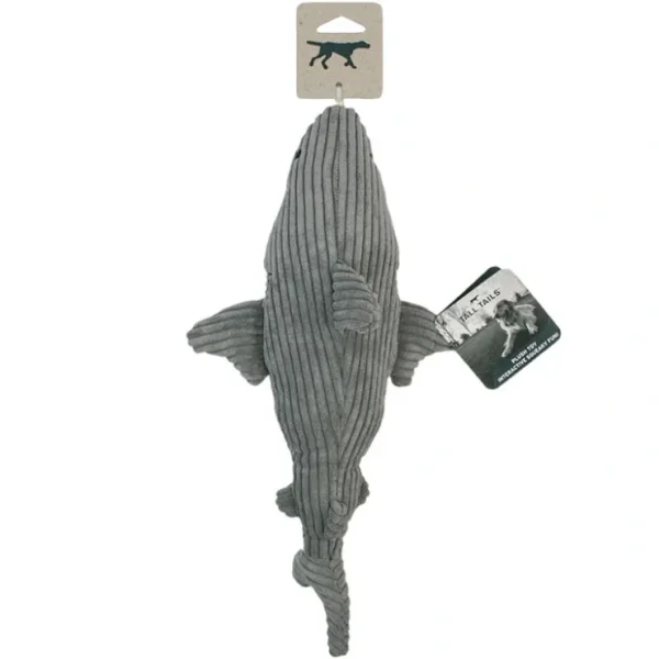 Tall Tails, Shark - Grey - 14" - Plush Dog Toy - Pet Home | The Perfect Pet Supplies Shopping Experience