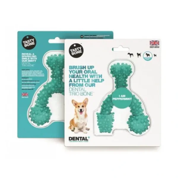 Tasty Bone Nylon Dental Trio Peppermint Small - Pet Home | The Perfect Pet Supplies Shopping Experience