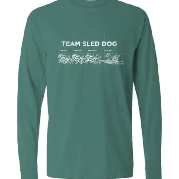 Team Sled Dogs - Classic Long-Sleeve T-Shirt - Pet Home | The Perfect Pet Supplies Shopping Experience