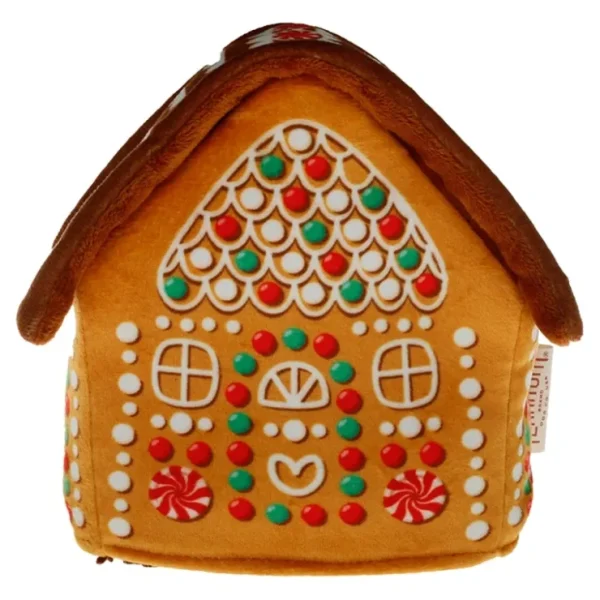Territory Pets - 3 in 1 Gingerbread House Dog Toy - Pet Home | The Perfect Pet Supplies Shopping Experience