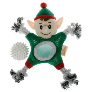 Territory Pets - 2 in 1 Mesh Elf Dog Toy - Pet Home | The Perfect Pet Supplies Shopping Experience